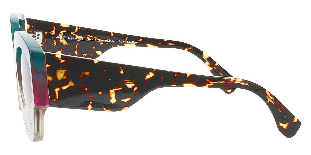 Face A Face® KAKEMO 2 FAF KAKEMO 2 4174 49 - Gradient Green Smoked Glass (4174) Sunglasses