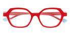 Face A Face® KANJI 3 FAF KANJI 3 2216 50 - Red Transparent/ Flash Red (2216) Eyeglasses