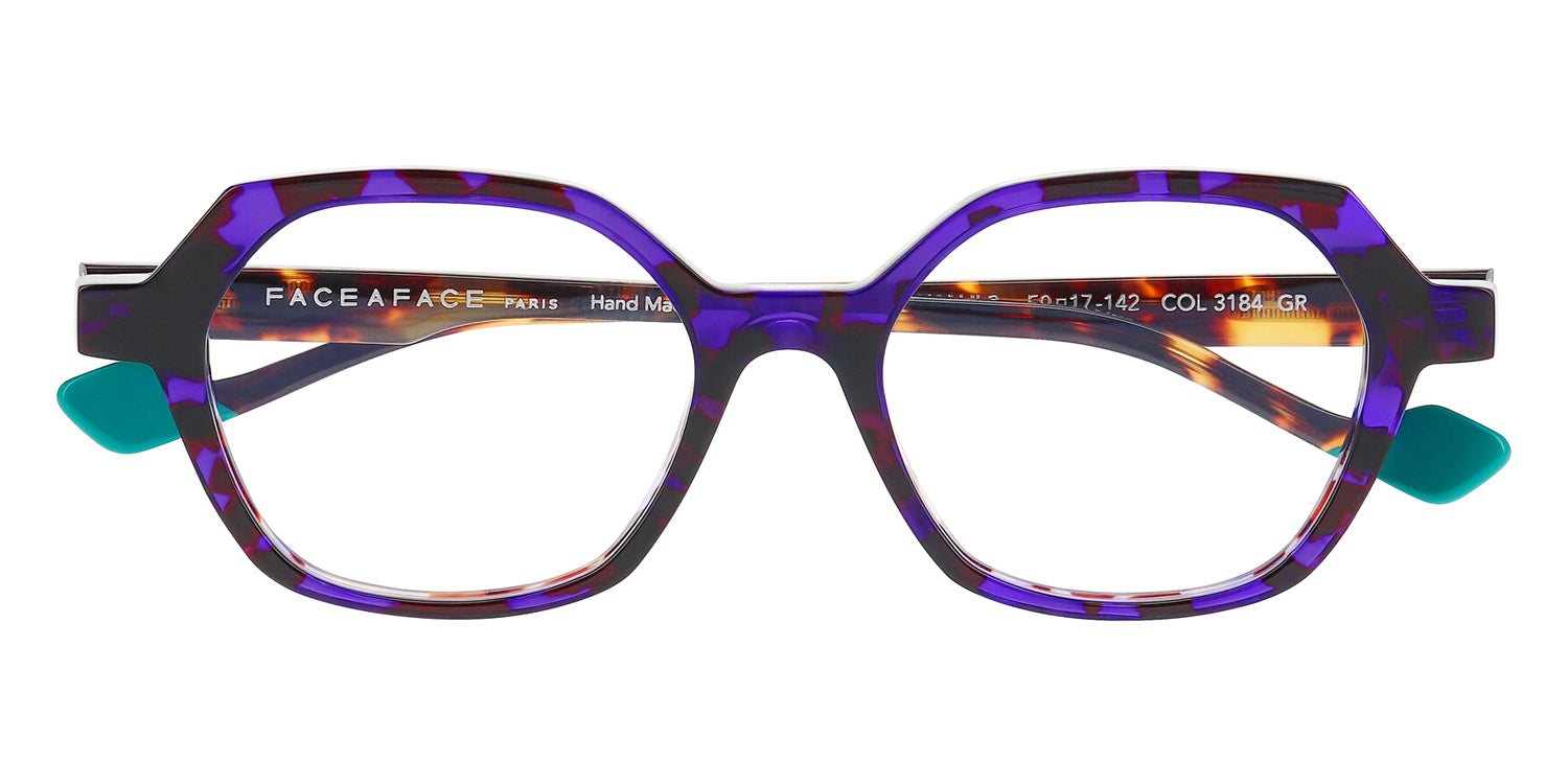 Face A Face® KANJI 3 FAF KANJI 3 3184 50 - Ultra Violet (3184) Eyeglasses