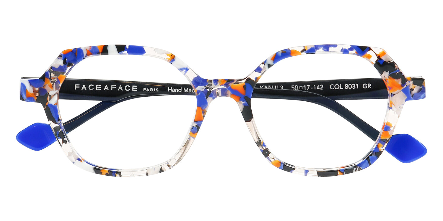 Face A Face® KANJI 3 FAF KANJI 3 8031 50 - Crystal Terrazzo (8031) Eyeglasses