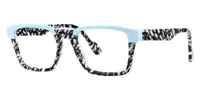 Face A Face® KEITH 1 FAF KEITH 1 5041 51 - Black and White Mosaic (5041) Eyeglasses