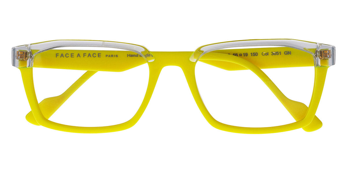 Face A Face® KEITH 3 FAF KEITH 3 3051 56 - Opaque Fluo Yellow (3051) Eyeglasses