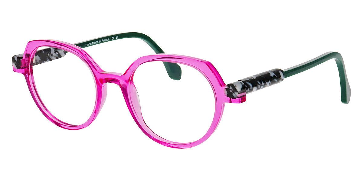 Face A Face® KYOTO 1 FAF KYOTO 1 084 48 - Rose Fuchsia Transparent (084) Eyeglasses
