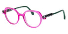 Face A Face® KYOTO 1 FAF KYOTO 1 084 48 - Rose Fuchsia Transparent (084) Eyeglasses
