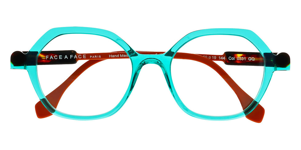 Face A Face® KYOTO 2 FAF KYOTO 2 0331 50 - Transparent Mint Diabolo (0331) Eyeglasses