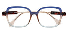 Face A Face® KYOTO 3 FAF KYOTO 3 4176 53 - Gradient Blue Brown Sky (4176) Eyeglasses