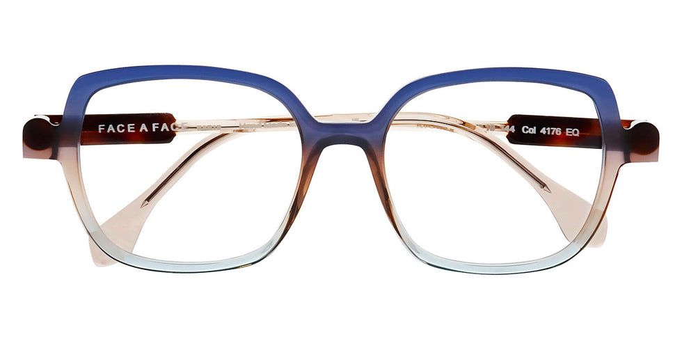 Face A Face® KYOTO 3 FAF KYOTO 3 4176 53 - Gradient Blue Brown Sky (4176) Eyeglasses