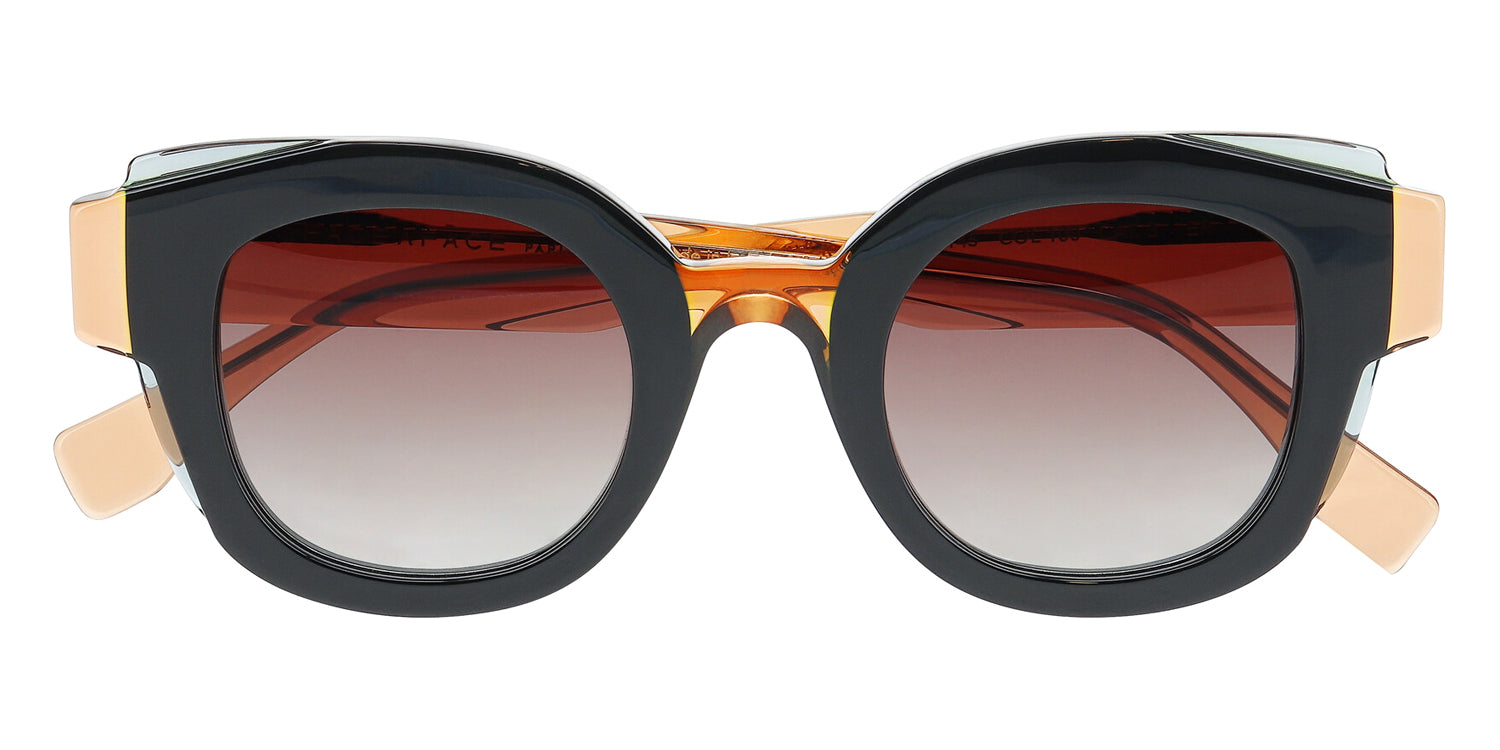 Face A Face® LAYER 1 FAF LAYER 1 0100 47 - Black (100) Sunglasses