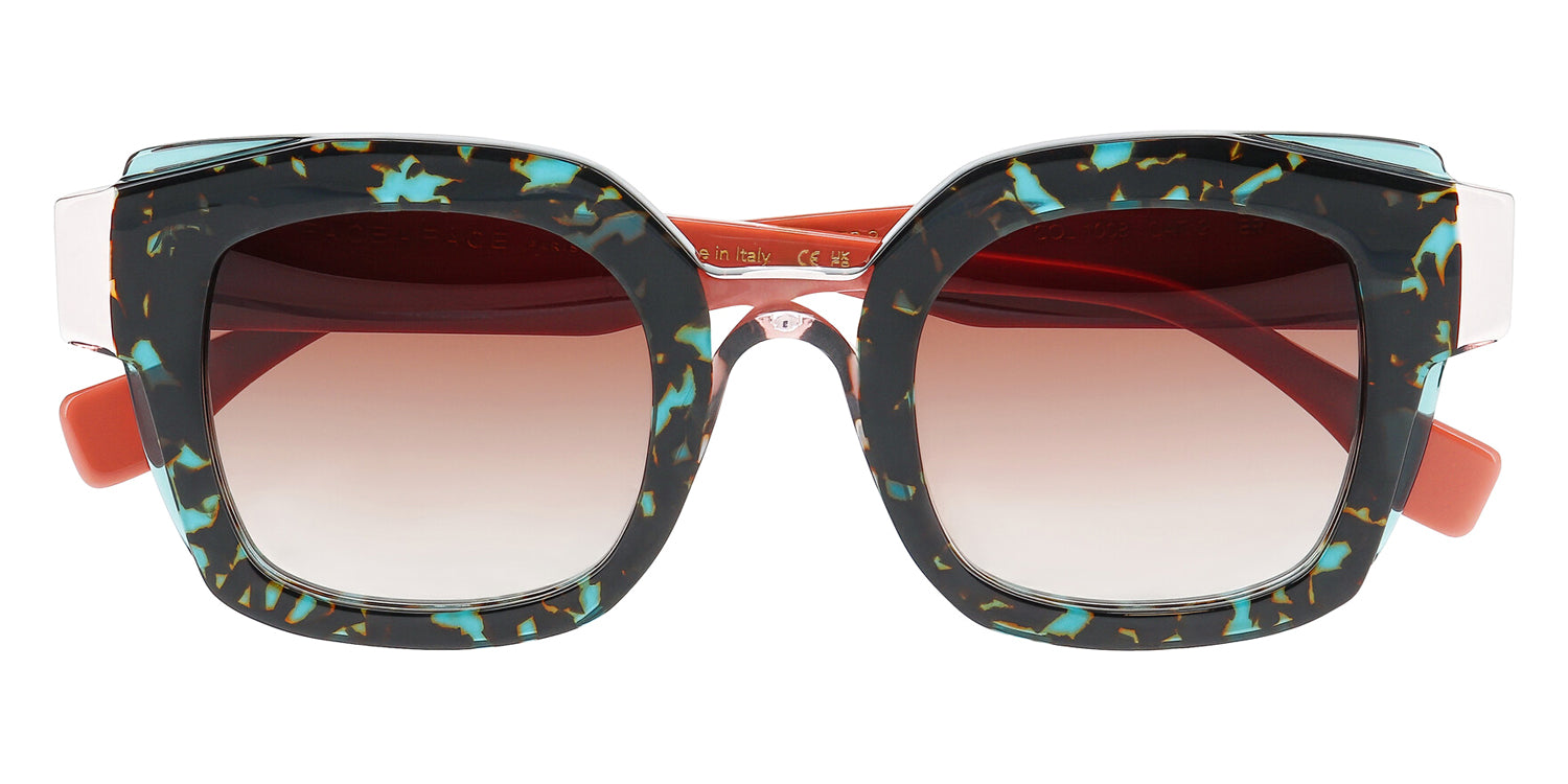 Face A Face® LAYER 2 FAF LAYER 2 1008 49 - Transparent Granite Tortoise (1008) Sunglasses