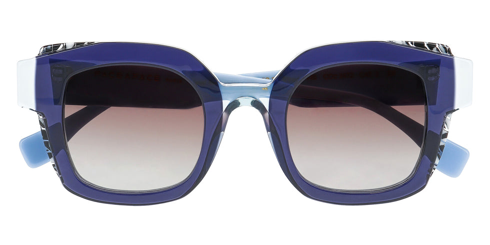 Face A Face® LAYER 2 FAF LAYER 2 3472 49 - Transparent Steel Blue (3472) Sunglasses