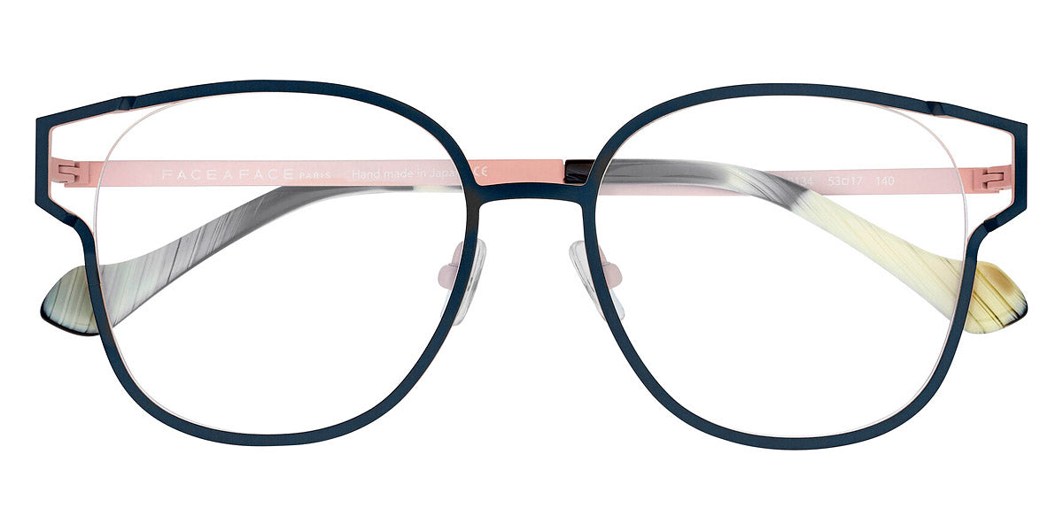 Face A Face® MALLET 2 FAF MALLET 2 9134 53 - Matte Prussian Blue (9134) Eyeglasses