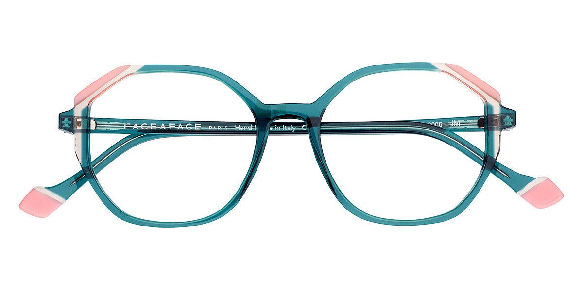 Face A Face® MAZES 2 FAF MAZES 2 3207 49 - Gray Blue Petrol Transparent (3207) Eyeglasses