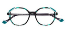 Face A Face® MAZES 2 FAF MAZES 2 6154 49 - Black Turquoise Granite (6154) Eyeglasses