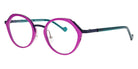 Face A Face® MEMFIS 2 FAF MEMFIS 2 9434 49 - Neon Violet Shiny (9434) Eyeglasses