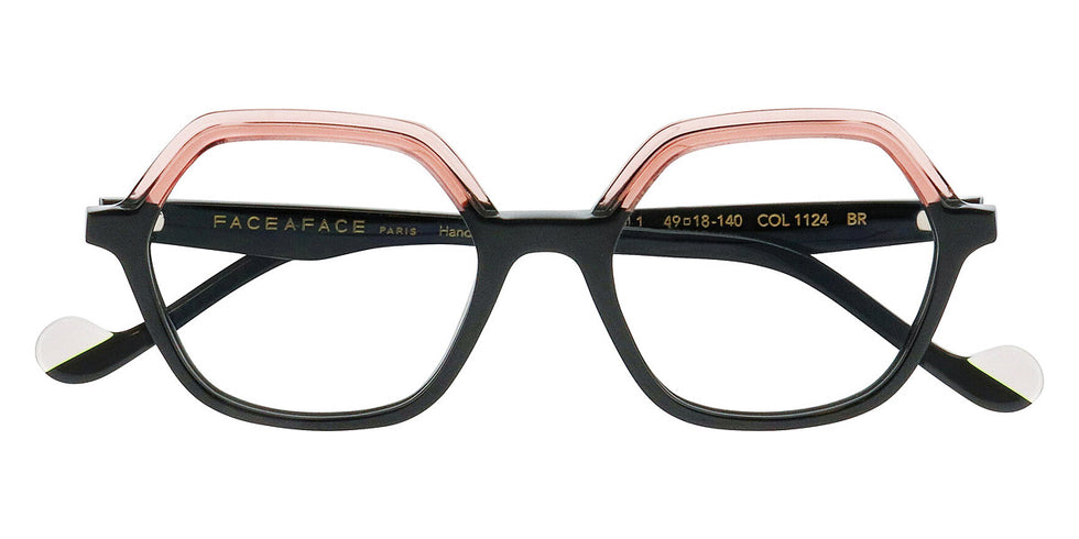 Face A Face® NIJJI 1 FAF NIJJI 1 1124 49 - Transparent Caramel (1124) Eyeglasses