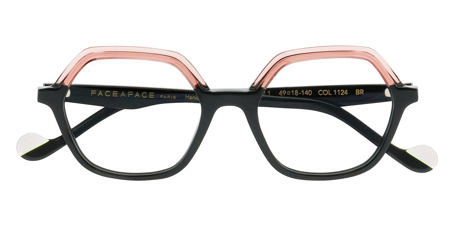 Face A Face® NIJJI 1 FAF NIJJI 1 1124 49 - Transparent Caramel (1124) Eyeglasses