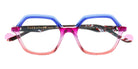 Face A Face® NIJJI 1 FAF NIJJI 1 1682 49 - Ultra Blue Transparent (1682) Eyeglasses