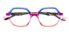 Face A Face® NIJJI 1 FAF NIJJI 1 1682 49 - Ultra Blue Transparent (1682) Eyeglasses