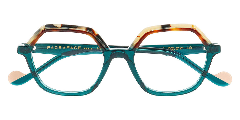 Face A Face® NIJJI 1 FAF NIJJI 1 2121 49 - Congo Tortoise Mix (2121) Eyeglasses