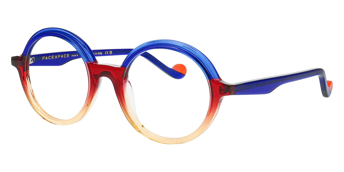 Face A Face® NIJJI 2 FAF NIJJI 2 1682 50 - Ultra Blue Transparent (1682) Eyeglasses