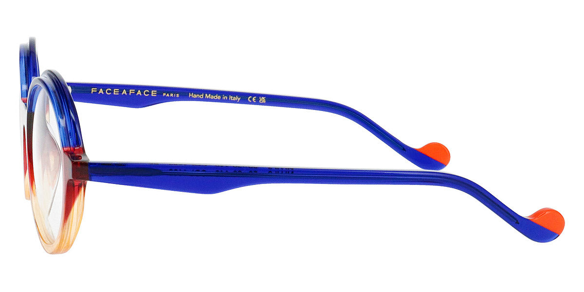 Face A Face® NIJJI 2 FAF NIJJI 2 1682 50 - Ultra Blue Transparent (1682) Eyeglasses