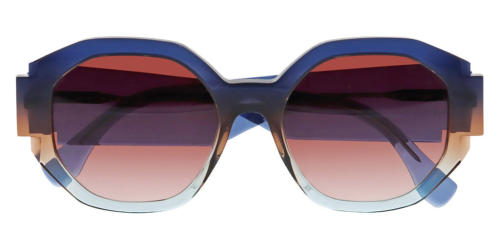 Face A Face® NOCHI 2 FAF NOCHI 2 4176 54 - Gradient Blue Brown Sky (4176) Sunglasses