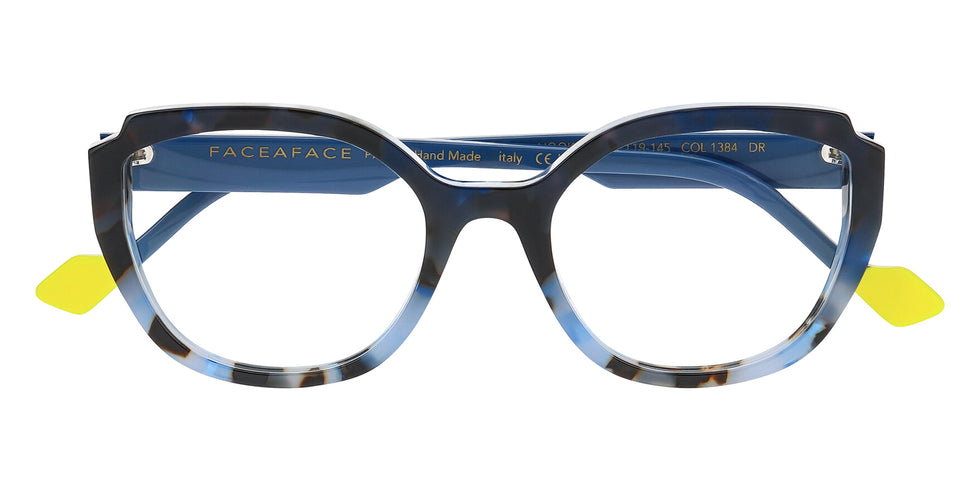Face A Face® NOOKS 1 FAF NOOKS 1 1384 52 - Tortoise Gradient Black Blue (1384) Eyeglasses