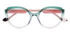 Face A Face® NOOKS 2 FAF NOOKS 2 1081 54 - Crystal Green Rose (1081) Eyeglasses