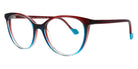Face A Face® NORMA 2 FAF NORMA 2 1102 53 - Frozen Bordeaux Degrade (1102) Eyeglasses