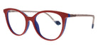 Face A Face® NORMA 2 FAF NORMA 2 3162 53 - New Papate Opaque/Blue Flash (3162) Eyeglasses