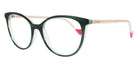 Face A Face® NORMA 2 FAF NORMA 2 4057 53 - Tortoise Green Iris (4057) Eyeglasses