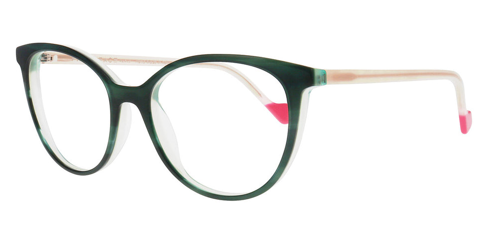 Face A Face® NORMA 2 FAF NORMA 2 4057 53 - Tortoise Green Iris (4057) Eyeglasses