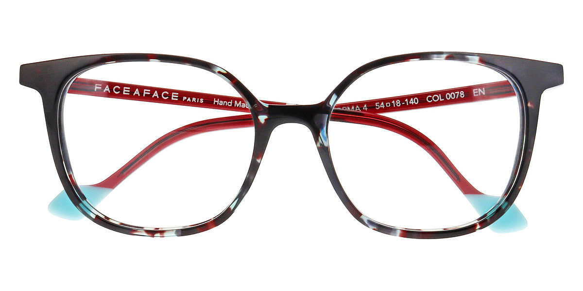Face A Face® NORMA 4 FAF NORMA 4 0078 54 - Tortoise Acajou Blue (0078) Eyeglasses