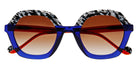 Face A Face® NOVVA 1 FAF NOVVA 1 5041 50 - Black and White Mosaic (5041) Sunglasses