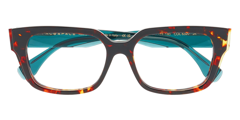 Face A Face® OFFSET 2 FAF OFFSET 2 6320 54 - Basalt Tortoise (6320) Eyeglasses