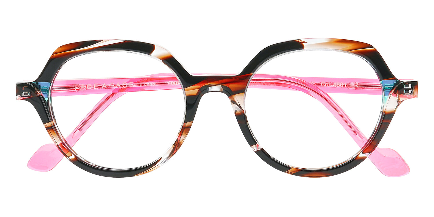 Face A Face® ORBORN 1 FAF ORBORN 1 4861 49 - Havana Storm Tortoise (4861) Eyeglasses