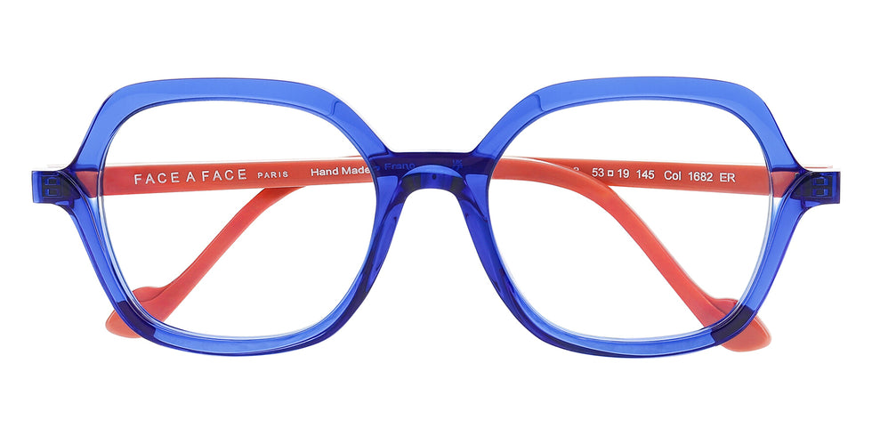 Face A Face® ORBORN 2 FAF ORBORN 2 1682 53 - Ultra Blue Transparent (1682) Eyeglasses