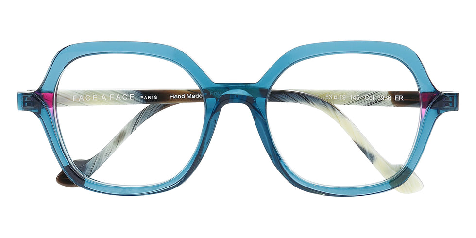 Face A Face® ORBORN 2 FAF ORBORN 2 3936 53 - Grey Petrol Transparent (3936) Eyeglasses