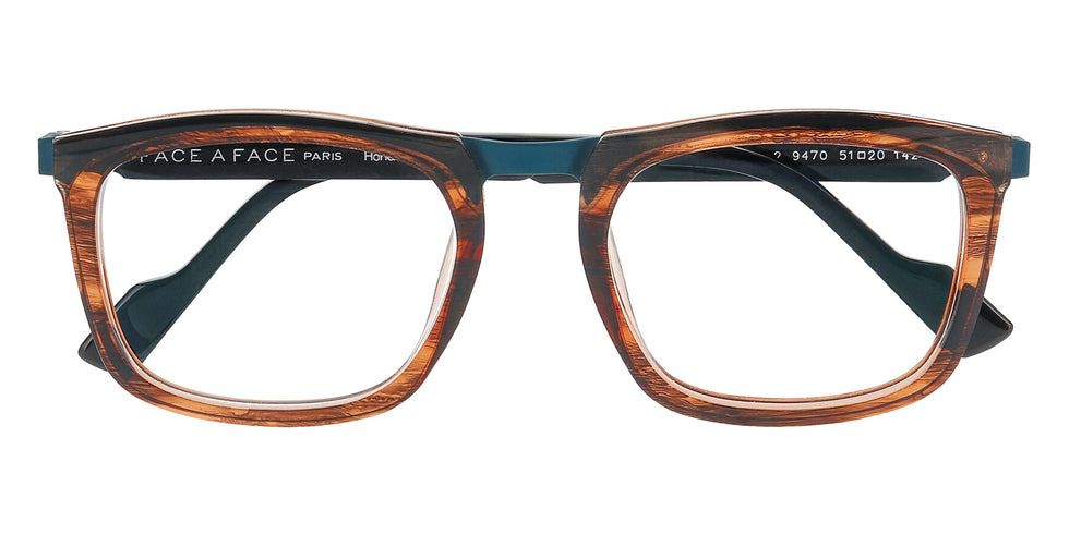 Face A Face® OTOMO 2 FAF OTOMO 2 9470 51 - Satin Blue Grey (9470) Eyeglasses