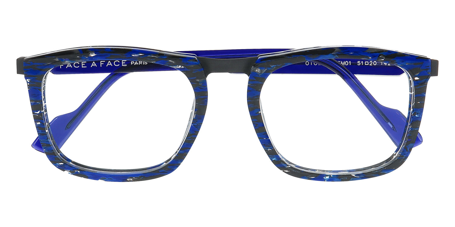 Face A Face® OTOMO 2 FAF OTOMO 2 TM01 51 - Ultra Matt Black (TM01) Eyeglasses