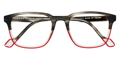 Face A Face® PICCA 2 FAF PICCA 2 2061 53 - Gray Transparent Tortoise (2061) Eyeglasses