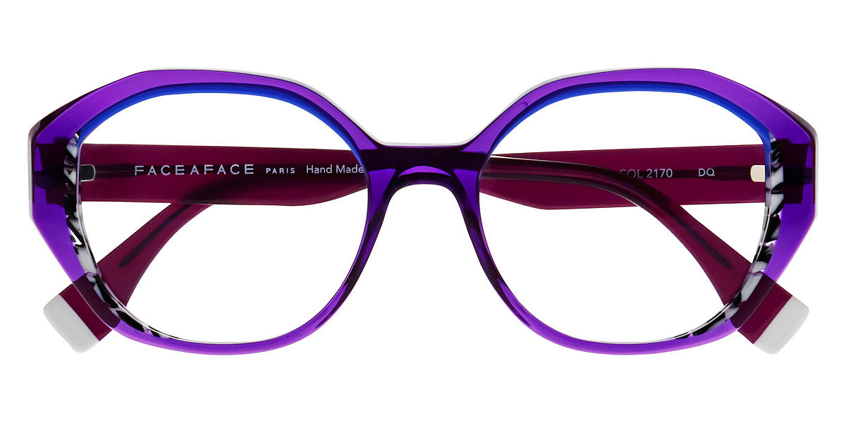 Face A Face® PLEATS 1 FAF PLEATS 1 2170 52 - Violet Light Transparent (2170) Eyeglasses