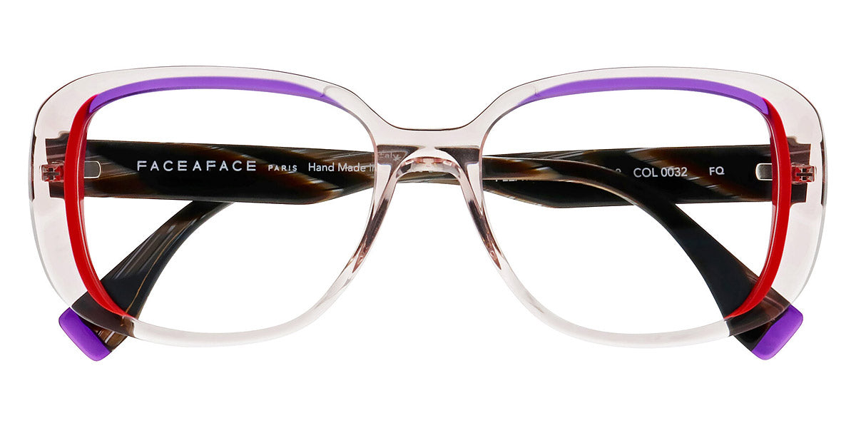 Face A Face® PLEATS 2 FAF PLEATS 2 0032 53 - Mandarin Crystal (0032) Eyeglasses