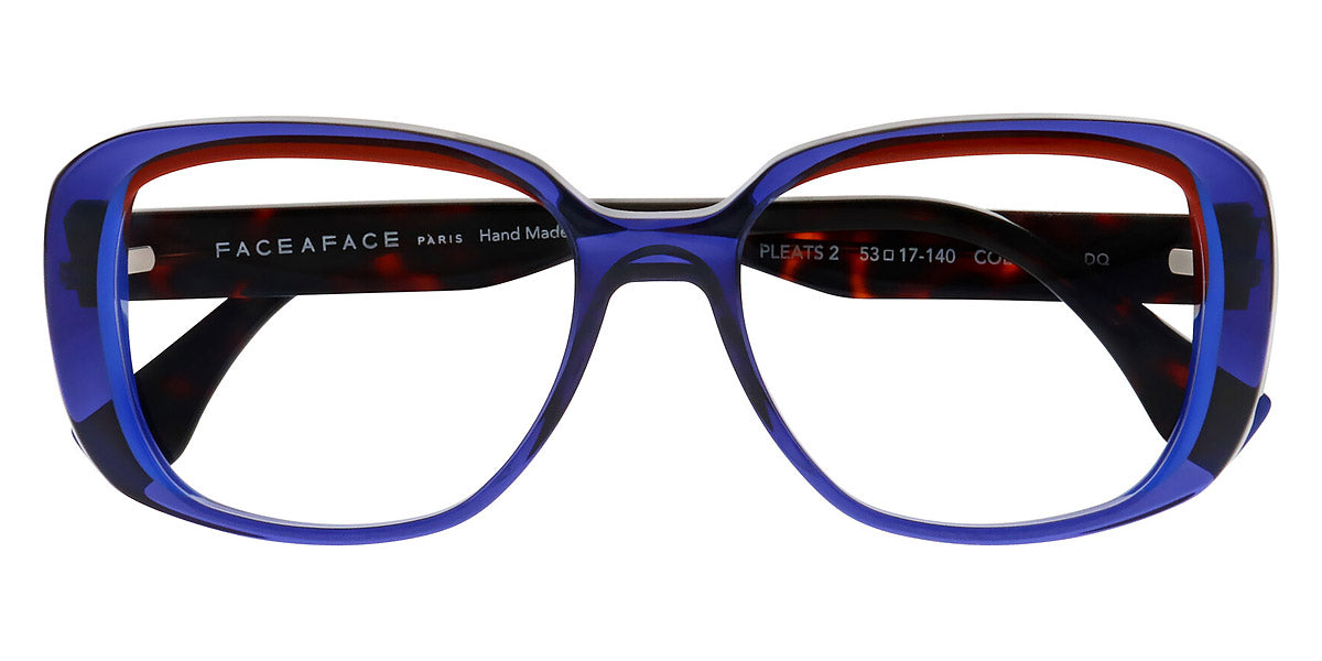 Face A Face® PLEATS 2 FAF PLEATS 2 008 53 - Ink Blue (008) Eyeglasses