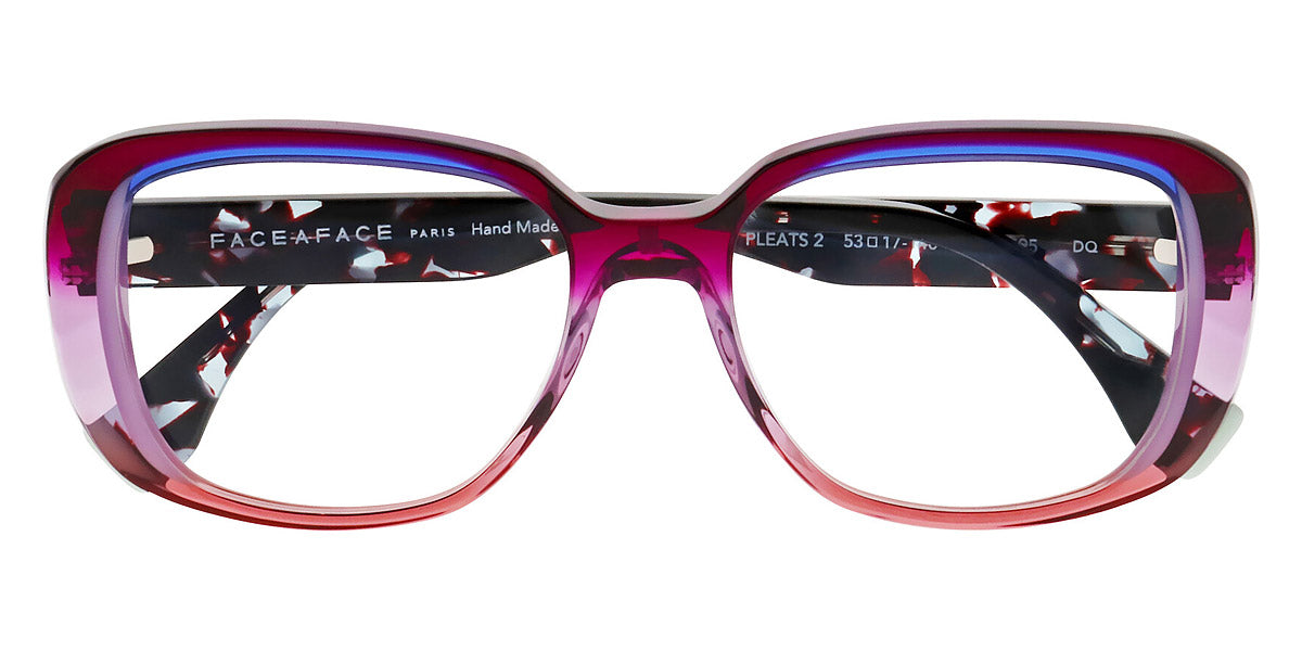 Face A Face® PLEATS 2 FAF PLEATS 2 4595 53 - Violet Gradient Sunset (4595) Eyeglasses