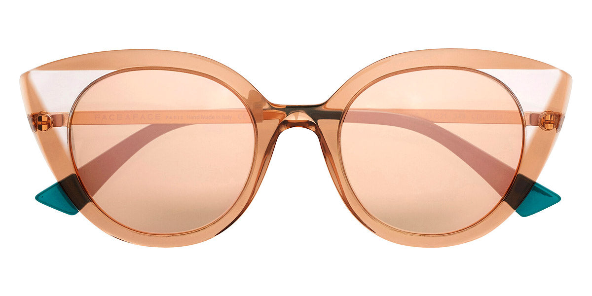 Face A Face® PRISM 2 FAF PRISM 2 0864 51 - Caramel Transparent (0864) Sunglasses