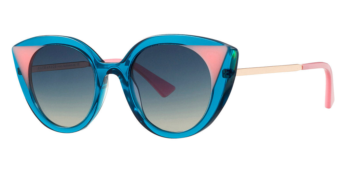 Face A Face® PRISM 2 FAF PRISM 2 2439 51 - Transparent Petrol (2439) Sunglasses