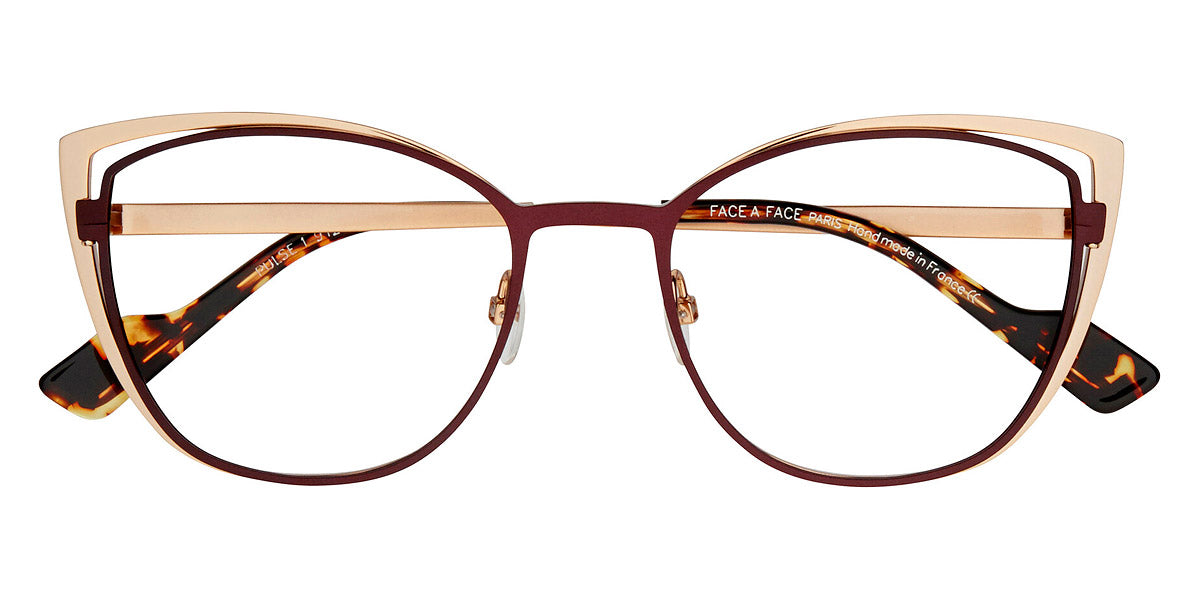 Face A Face® PULSE 1 FAF PULSE 1 9122 50 - Dark Aubergine Violet (9122) Eyeglasses