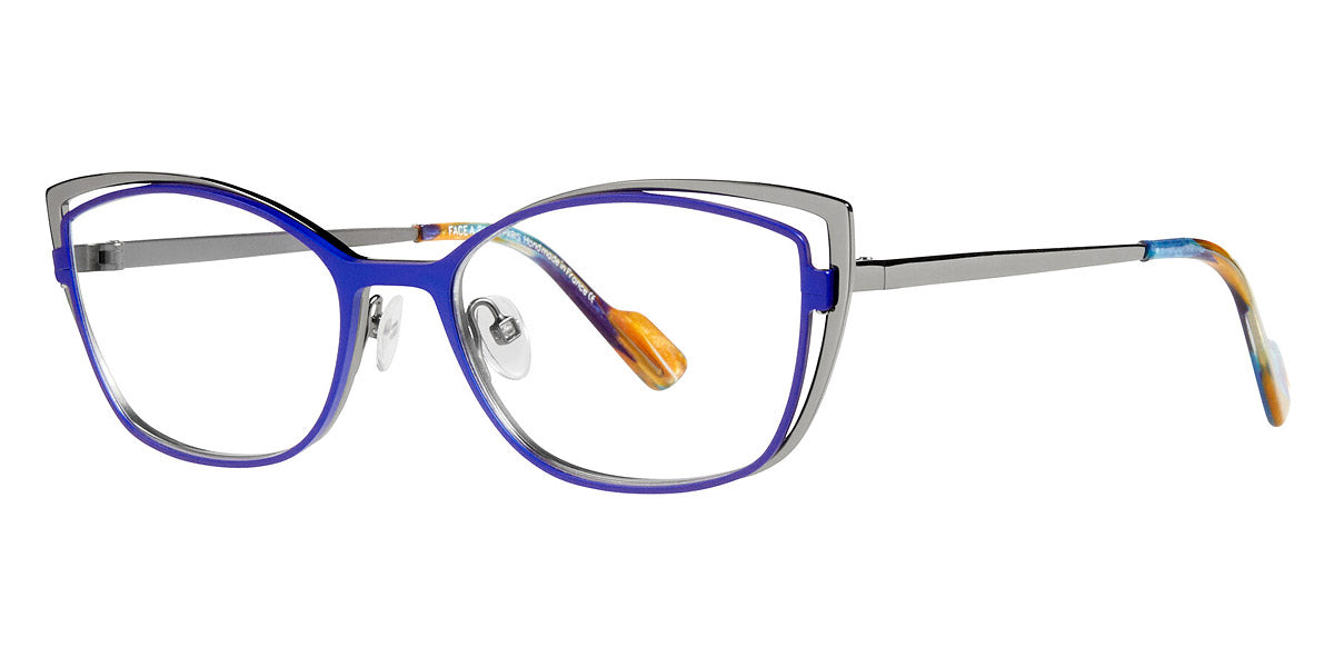 Face A Face® PULSE 2 FAF PULSE 2 9620 52 - Matte Flashy Blue (9620) Eyeglasses