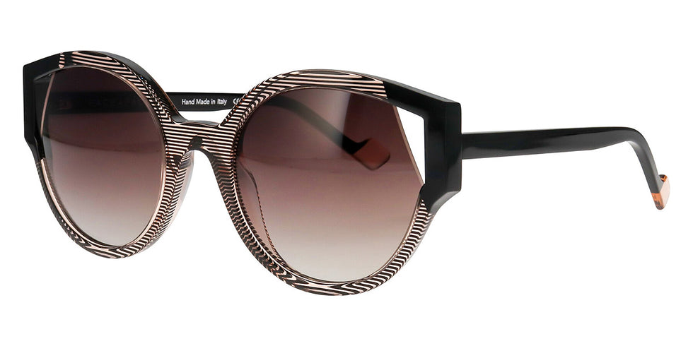 Face A Face® SPLIT 1 FAF SPLIT 1 4321 51 - Transparent Striped Amber (4321) Sunglasses
